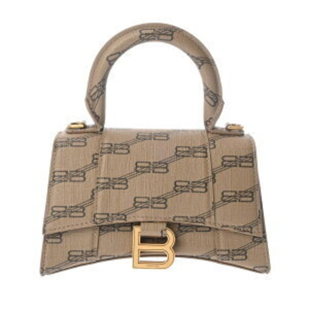 Balenciaga Hourglass XS Beige O Handbag - Picture 1 of 9